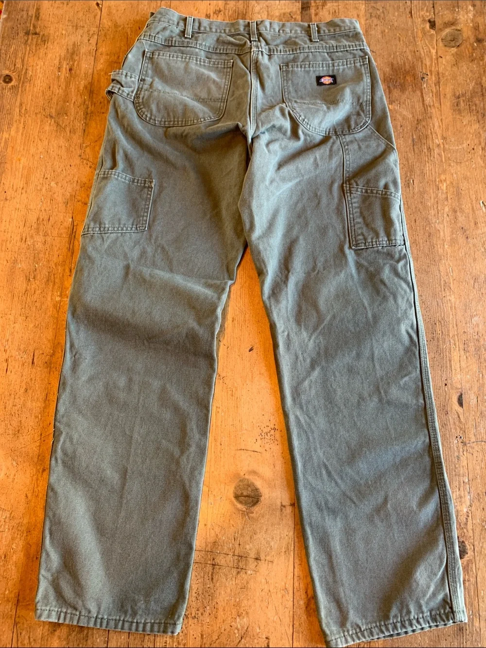 Dickies Men's Olive Green Workwear Chinos